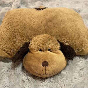 Pillow Pets Plush Brown Dog Snuggly Puppy 18in stuffed animal toy